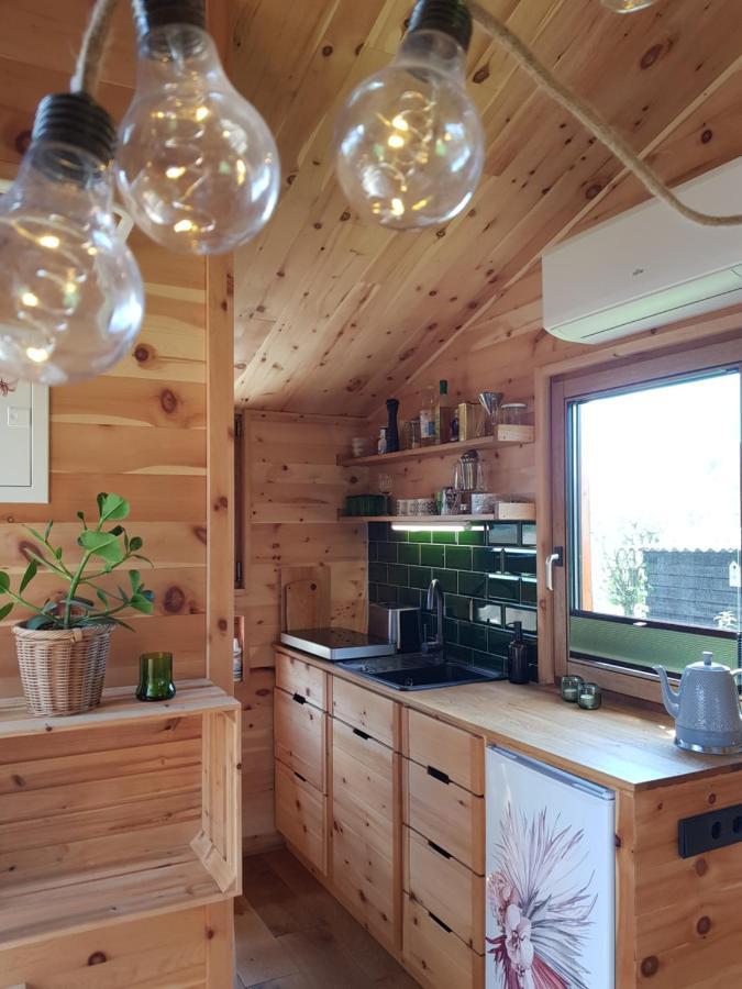 Вілла Zirbenholz Tiny House "Waldhauszeit" Am See Mucke Екстер'єр фото