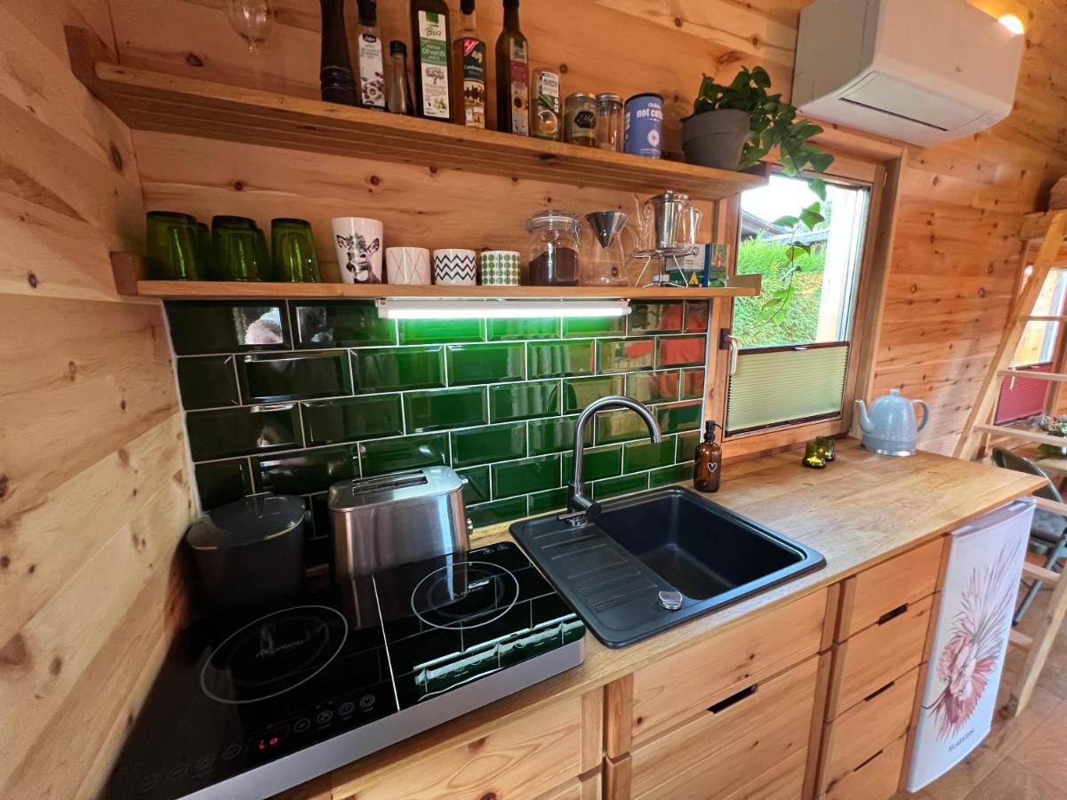 Zirbenholz Tiny House "Waldhauszeit" Am See Mucke Екстер'єр фото