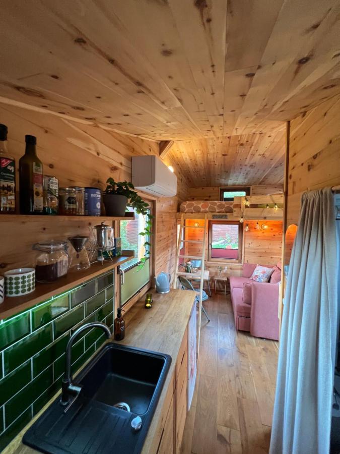 Вілла Zirbenholz Tiny House "Waldhauszeit" Am See Mucke Екстер'єр фото